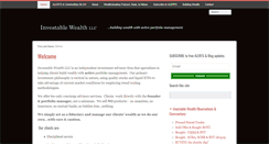Desktop Screenshot of investablewealth.com